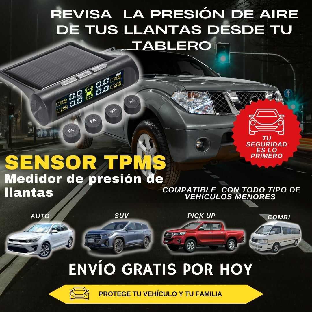 KIT 4 SENSORES DE LLANTAS TPMS