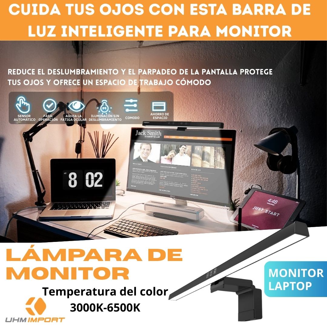 BARRA DE LUZ LED PARA MONITOR