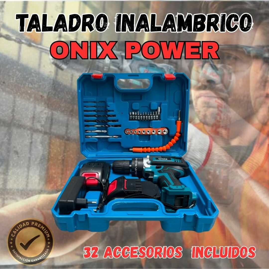 TALADRO INALAMBRICO ONIX POWER